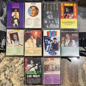 Elvis Presley Cassette Tape Set ( 10 Cassettes)